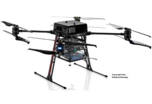 Multikopter MK-U25 Drohne im Einsatz bei Rohde & Schwarz